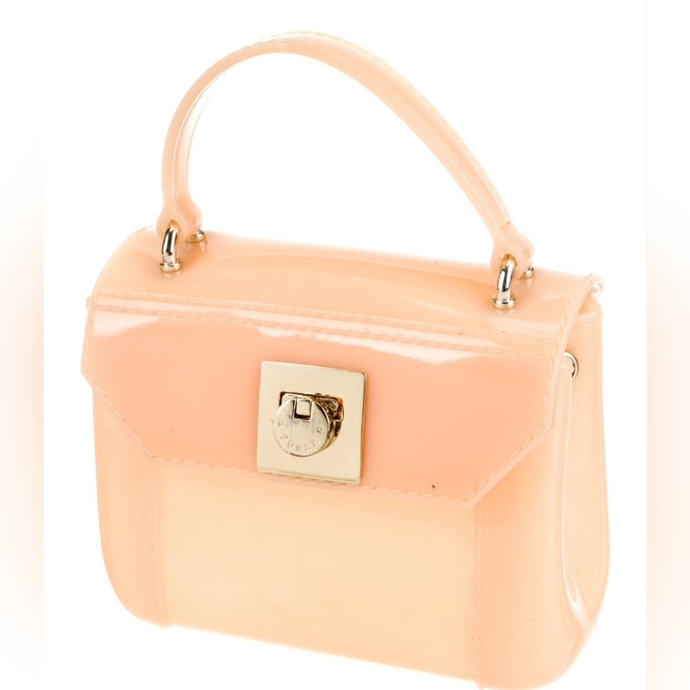 Furla Mini Hand Bag Peach - Picture 2 of 9